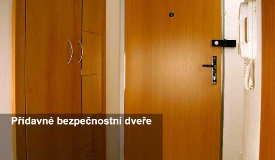 vchodové bezpečnostní dveře do bytu Plzeň